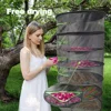 2/4/6/8 Layer Herb Drying Rack Net for Vegetables Flower Plant Mesh Drying Net Bud Dryer Hanging Rack Folding Plant Herb Dry Net 6