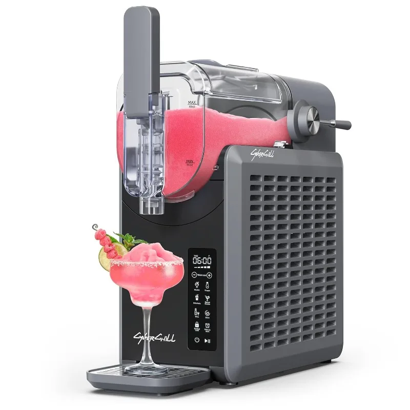 68 oz Slushie Machine with Self Cleaning Function