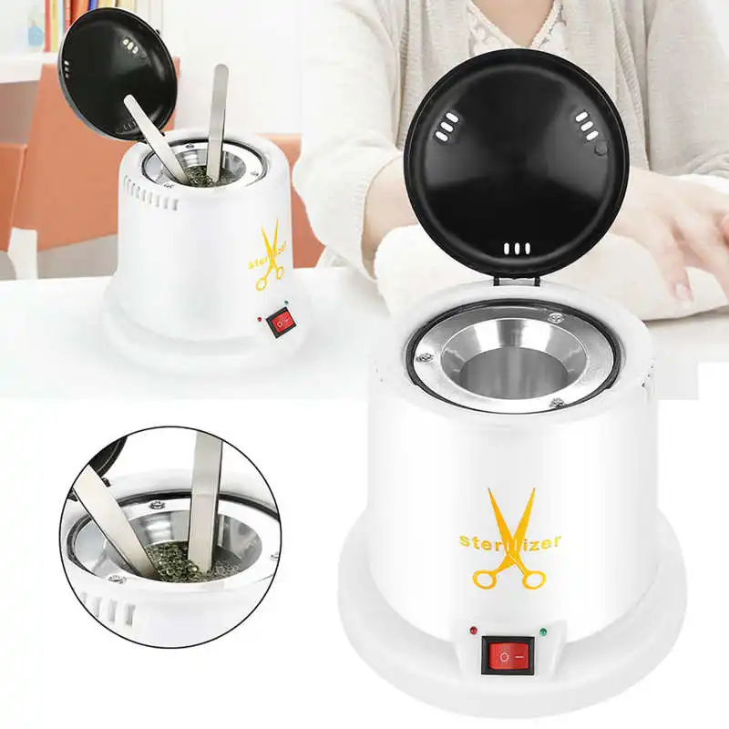 High temperature disinfection box Metal Makeup Nail Art Tool Quartz Sand Nail Manicure Tattoo Tools Sterilizer