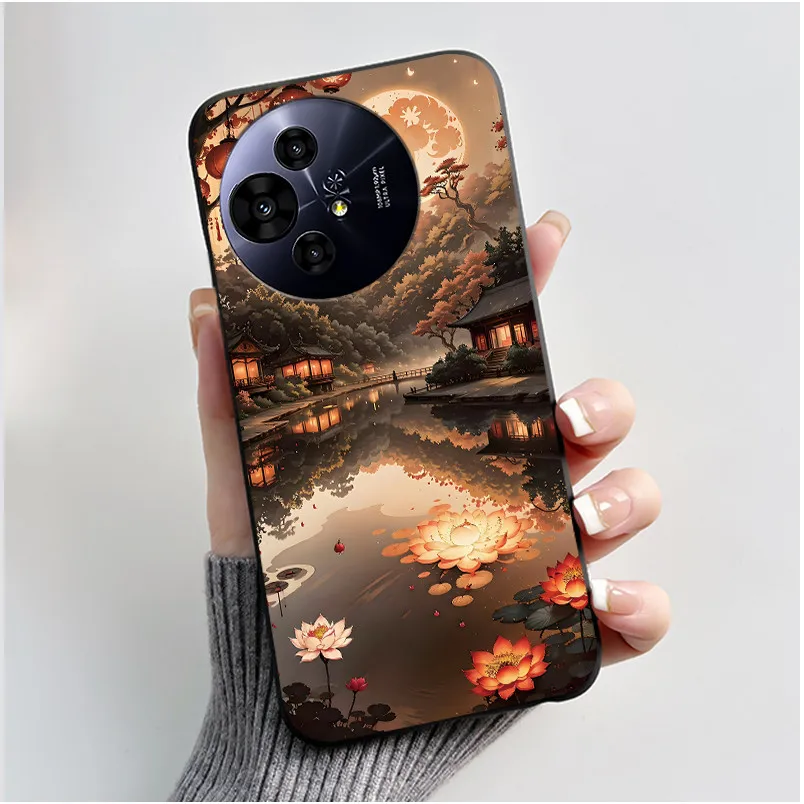 Luxury Cute Love Rabbit Black Soft Silicone Shockproof Phone Case Cover