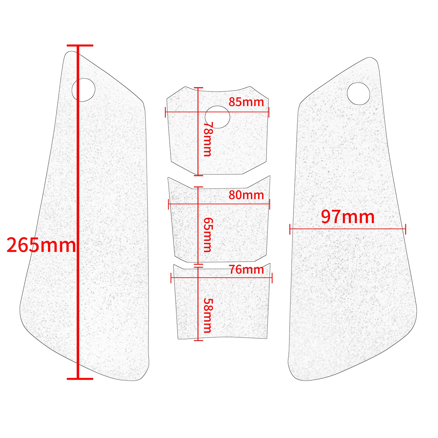 Ducati848  ũ е ƼĿ   ׸ ŰƮ е Anti Slip Tank Decals Propection For Ducati 848 2009-2015 2014 2013