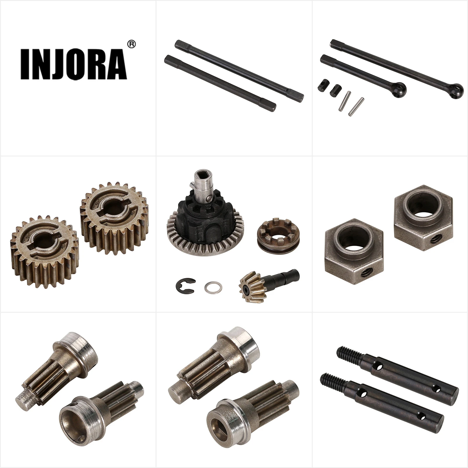TRAXXAS Axle Shaft, Rr, HD (L&R)/ Portal Drive Input Gear, Rr