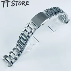 Elegant 40mm Silver Sapphire Glass Watch Case (Silver 2)