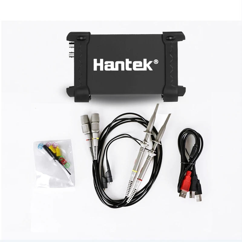 

Hantek Digital USB PC Oscilloscope 2Channels 20MHz 48MSa/s Portable Car Fault Electronic Repair Diagnostics Oscilloscopes Tools