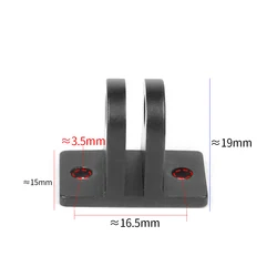 Universal Bicycle Computer and Camera Handlebar Mount Bracket - Type E