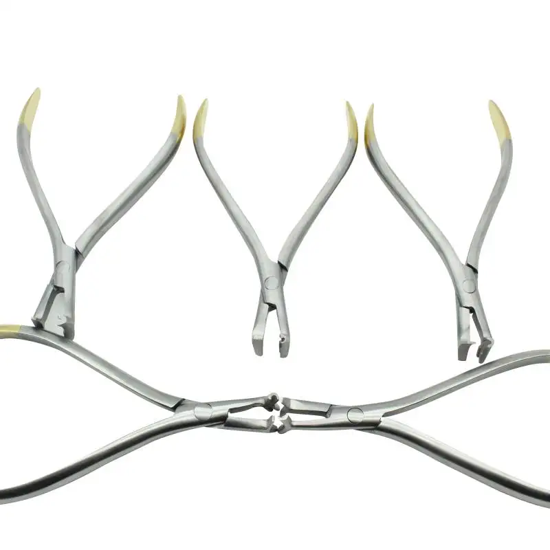 Dental Distal End Bending Plier Orthodontic NiTi Arch Wire Bender Forceps Dentistry Archwire Cinch Back Pliers