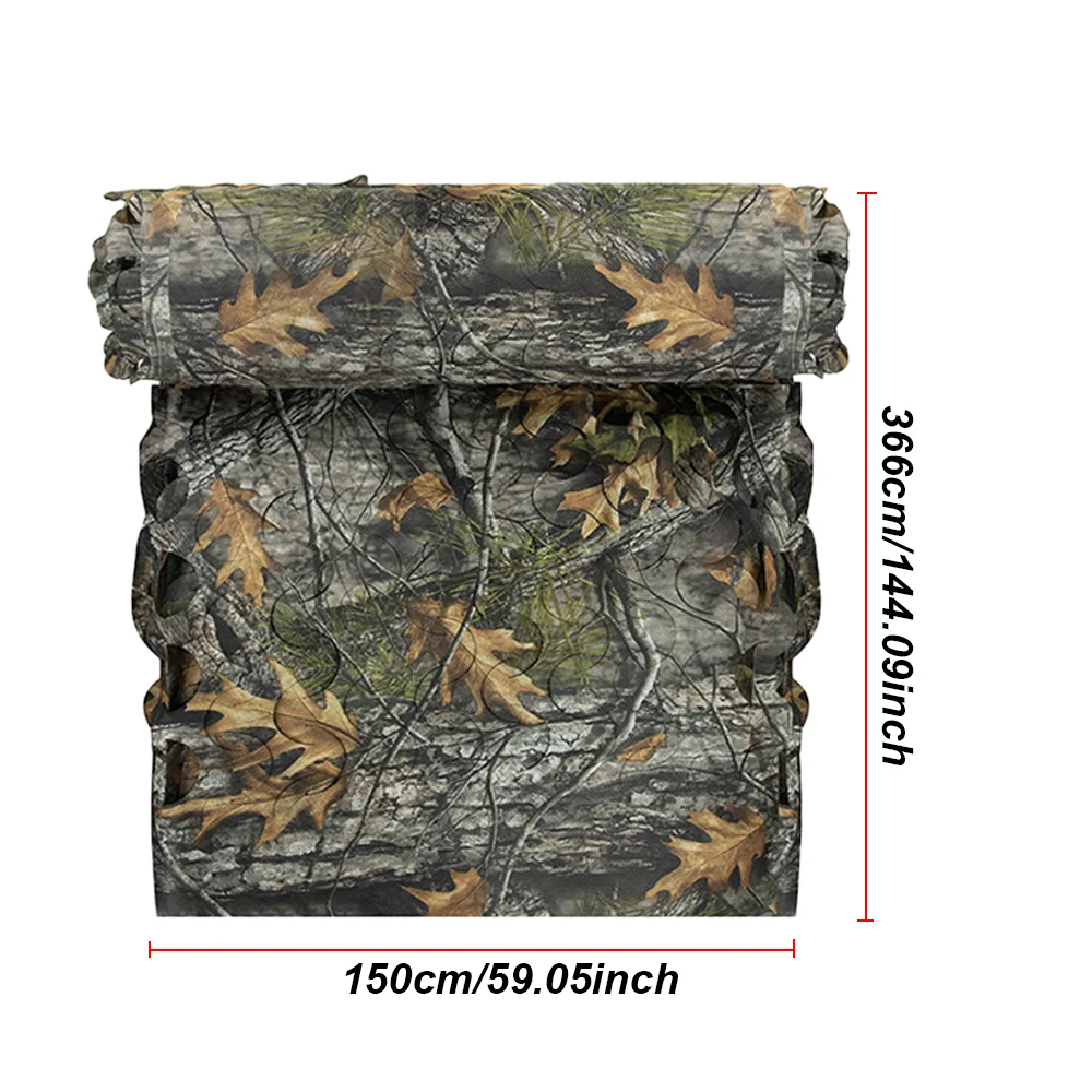 Hunting Camouflage Net Laser Cutting Leafs Camouflage Net Outdoor Sniper Hunting Shooting Accessories