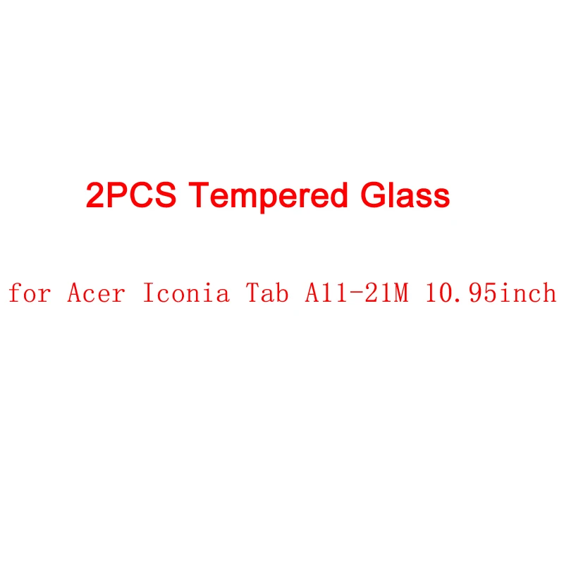 Premium 2PCS 2.5D HD Tempered Glass Tablet Screen Protector Films