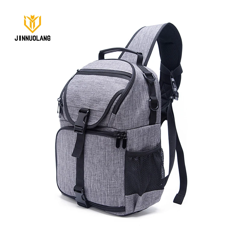 Jinnuolang&15.6-inch professional multifunctional shoulder bag outdoor photography bag waterproof and shock-absorbing SLR bag цена и фото