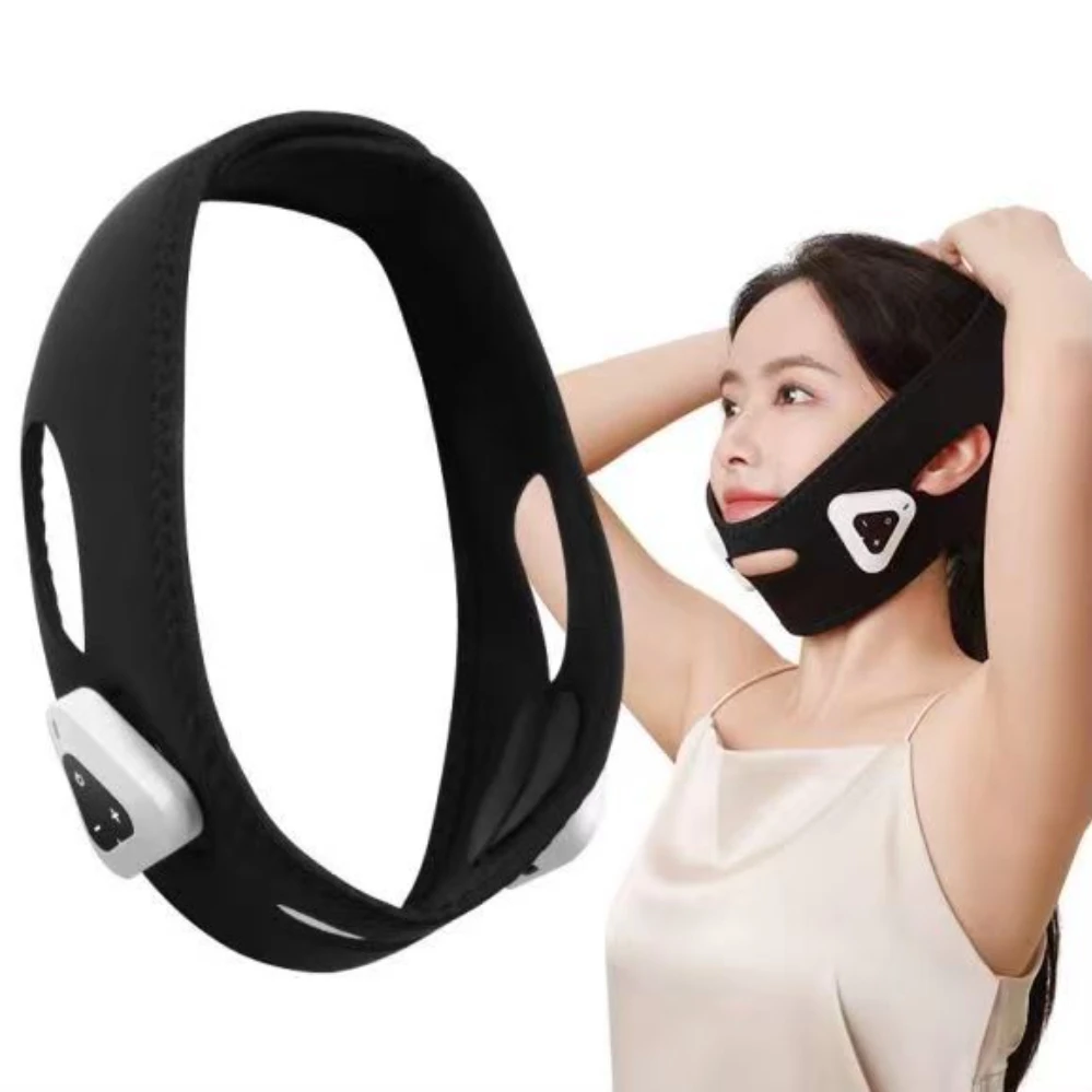 CMH EMS V Face Facial Machine Electric Up-Lift Belt LED Skin Tightening Face Massage Device Double Chin Reducer Beauty Equipment