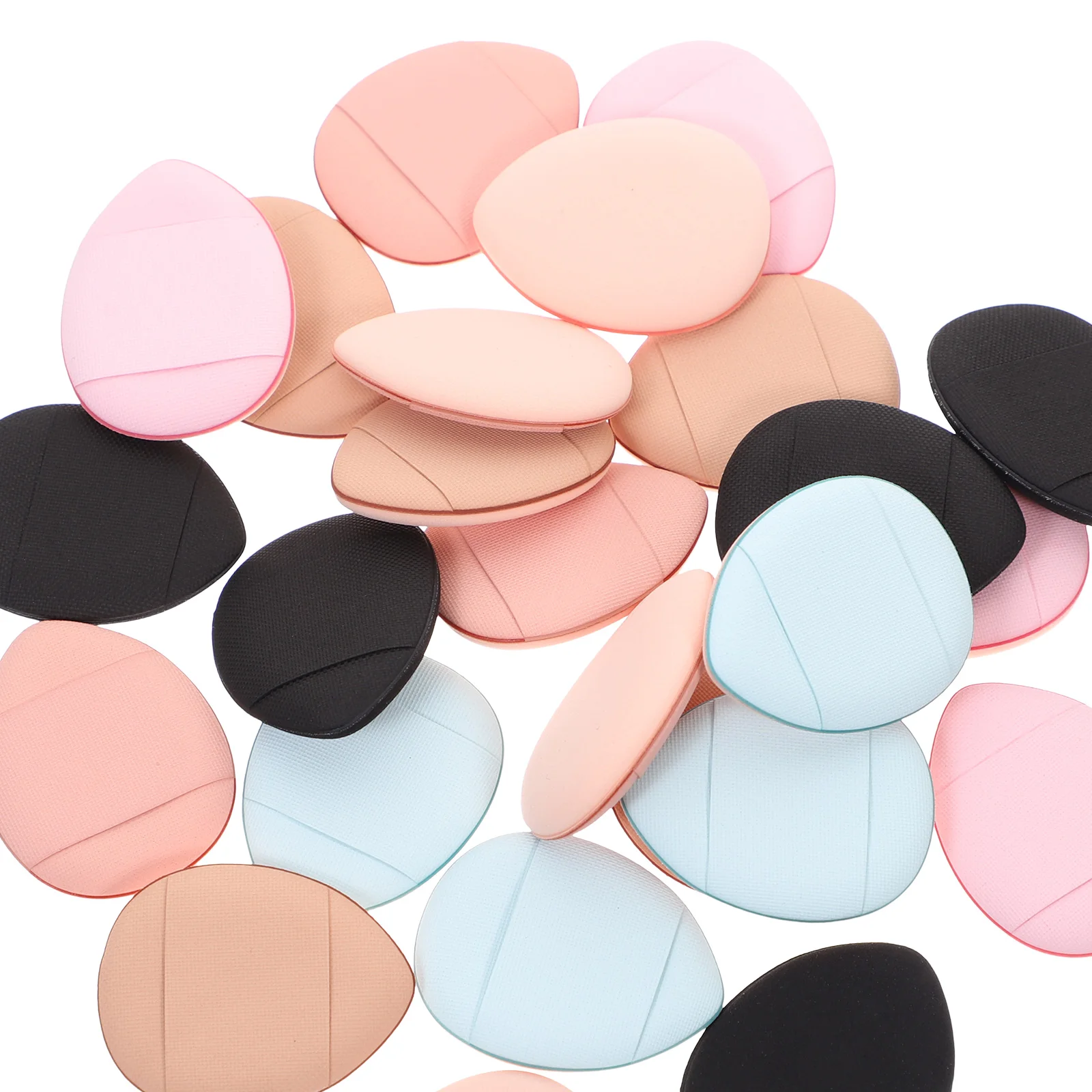 

Makeup Sponges for Foundation Fingertip Powder Puff Cushion Cream Puffs