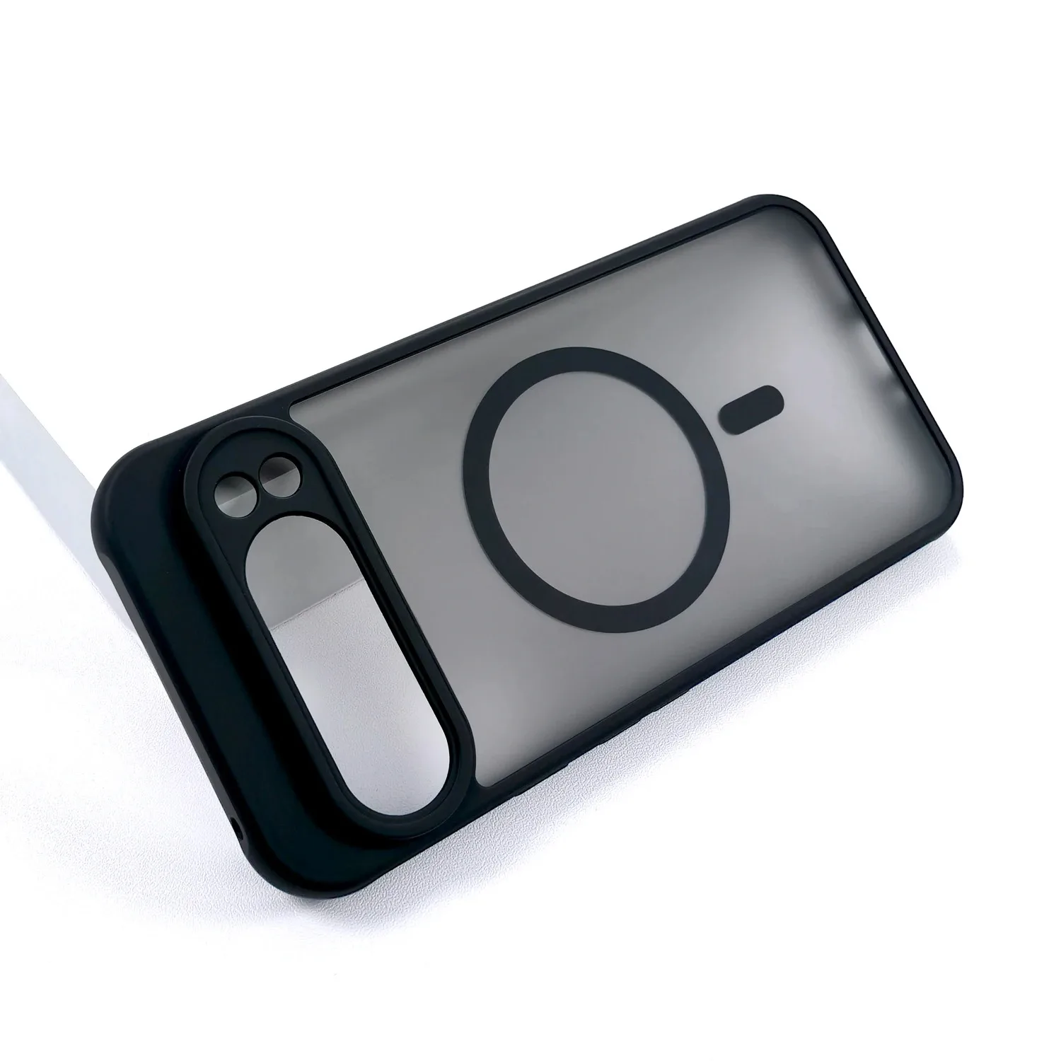 Luxury Matte Magnetic Phone Case with Translucent Cover