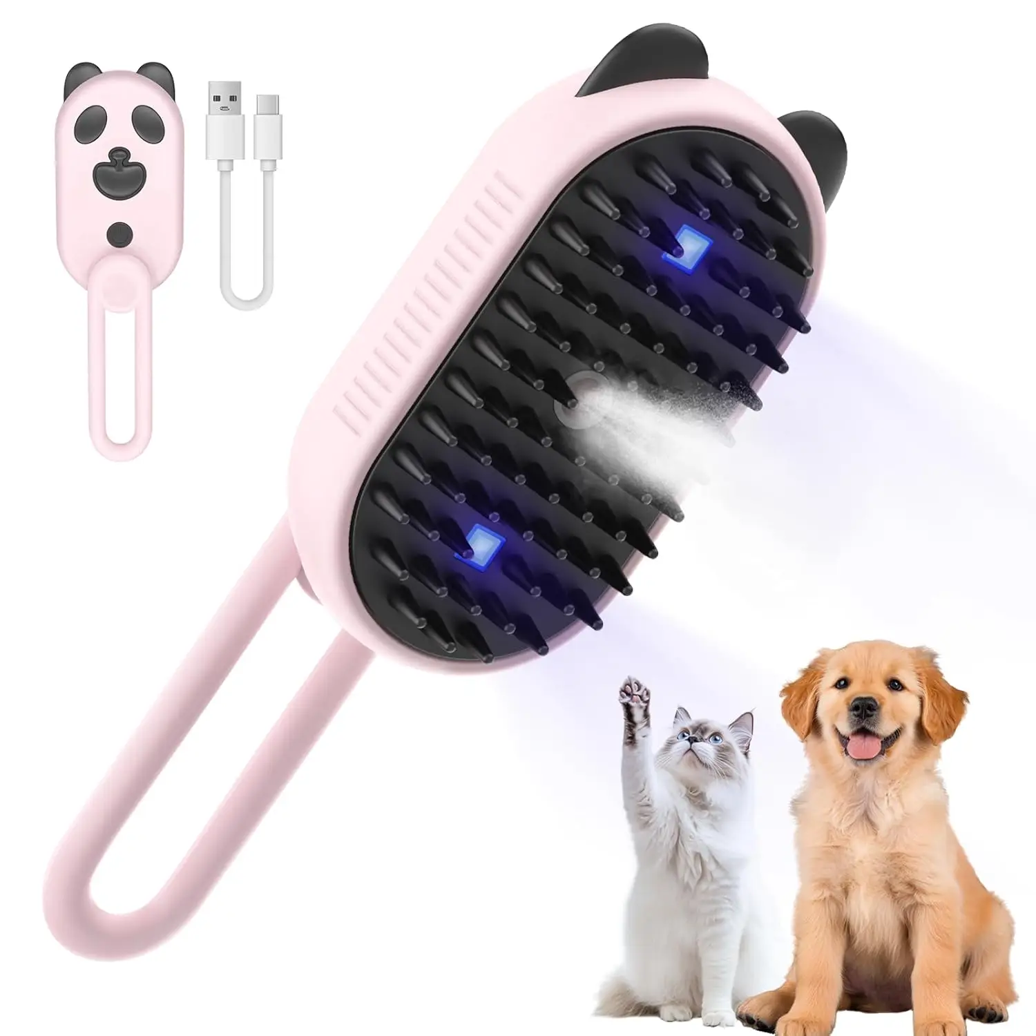 Uv oplaadbare harenverwijderaar borstel voor kattenverzorging_voghion.com