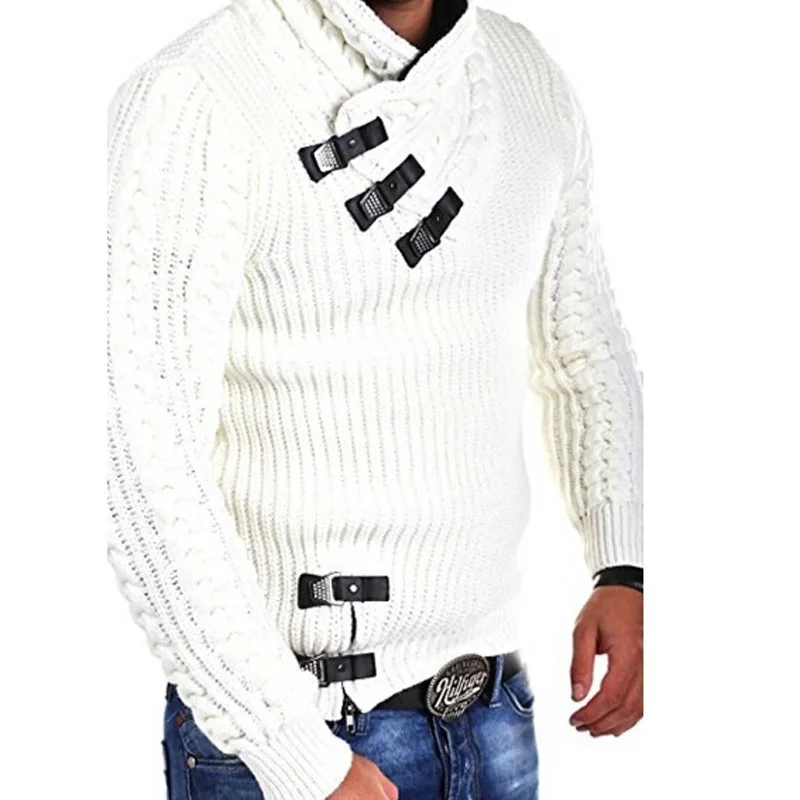 

Men's Sweater Autumn And Winter New Fashion Non-Mainstream Punk Casual Large Size Sweater