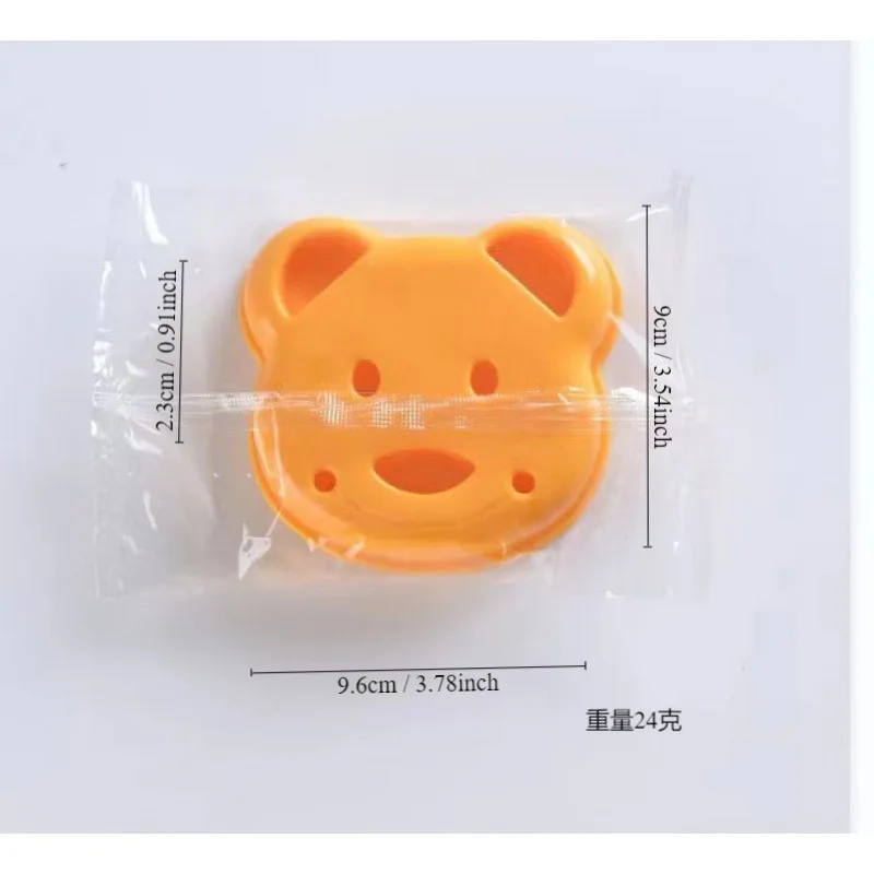 Description Picture 3 of itemSandwich Mould Bear Mini Cartoon Cute Bear Rabbit Car Sandwich Sealer Kids Bento Lunch Mold Cookie Cutter Baking Pastry Tools