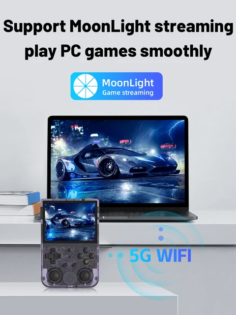 ANBERNIC RG353V RG353VS Handheld Gam Console 3.5'' IPS Screen HDMI Output Android Linux OS Built-in Retro Emulator Player Gifts 4