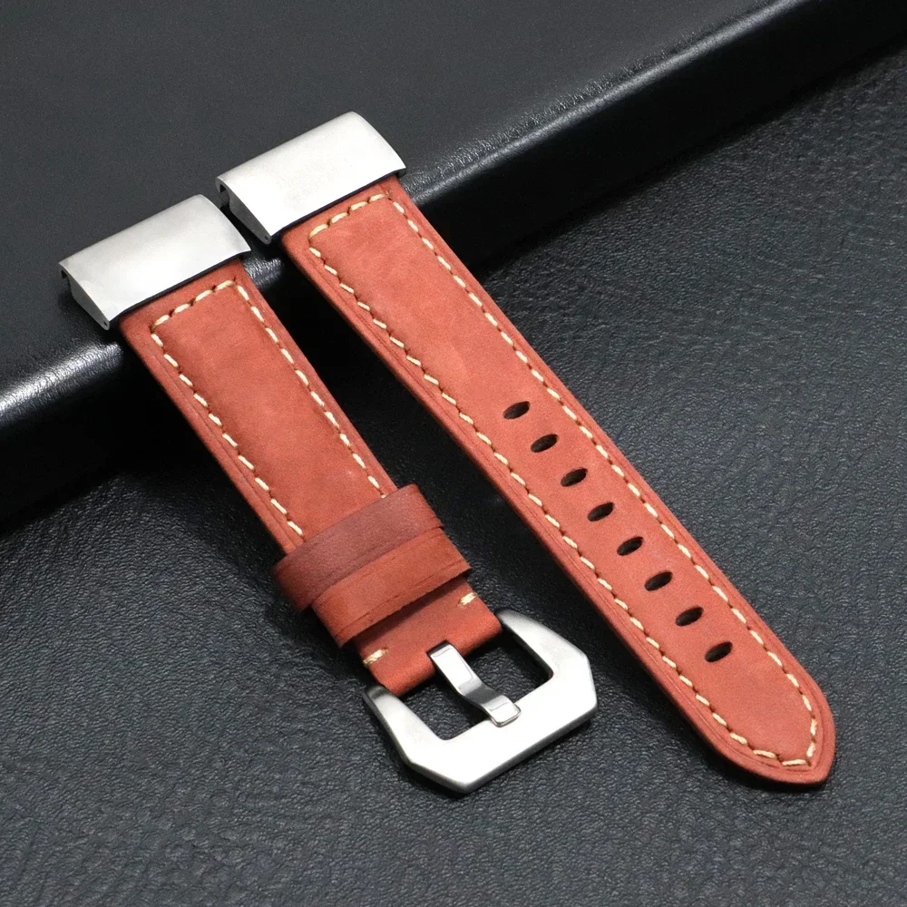 Genuine Leather QuickFit Watchband Strap - Premium 26mm/22mm