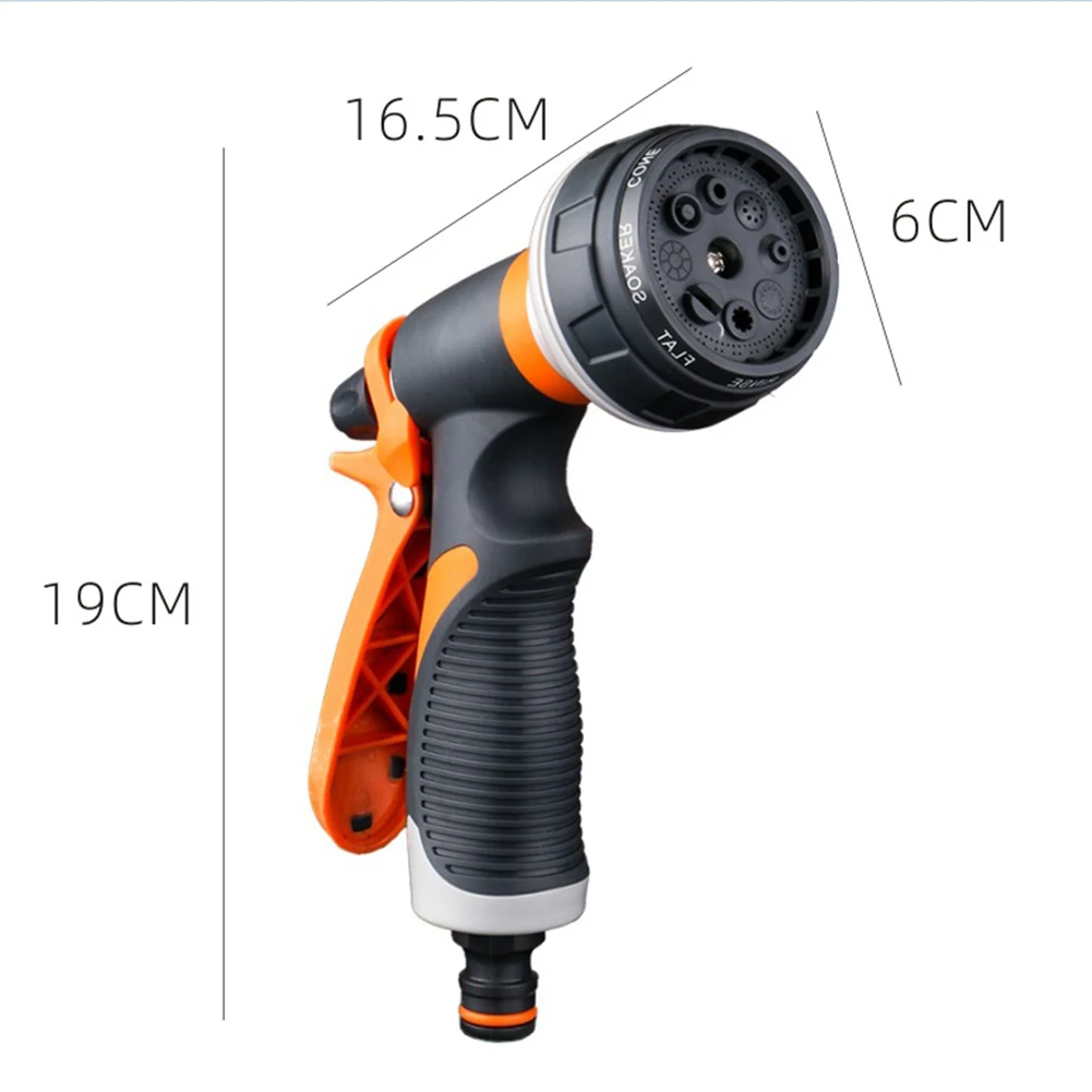 Water Gun High-Pressure Water Spray Gun Car Washer Hose Nozzle Garden Watering Sprinkler Sprinkler Cleaning Water Gun images - 6