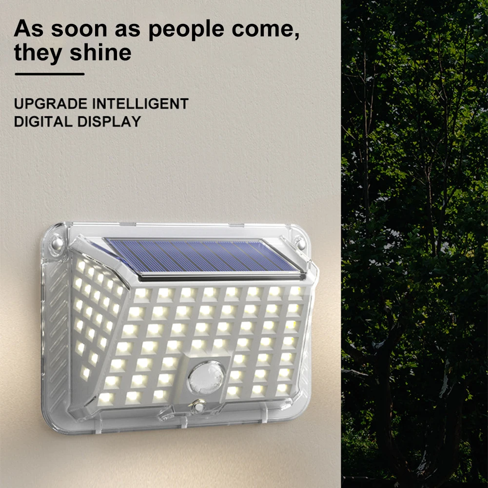 

New Wall Mounted Light Solar Wall Lights Outdoor With 90 LEDs 3 Brightness Modes IP65 Waterproof Solar Lamp For Garden Porch