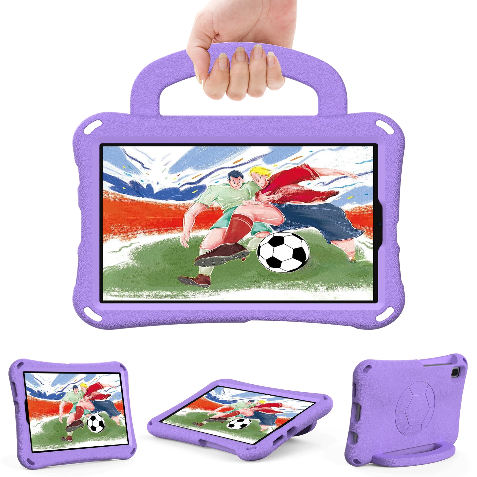 Lightweight Shockproof Tablet Cover with Handle Stand
