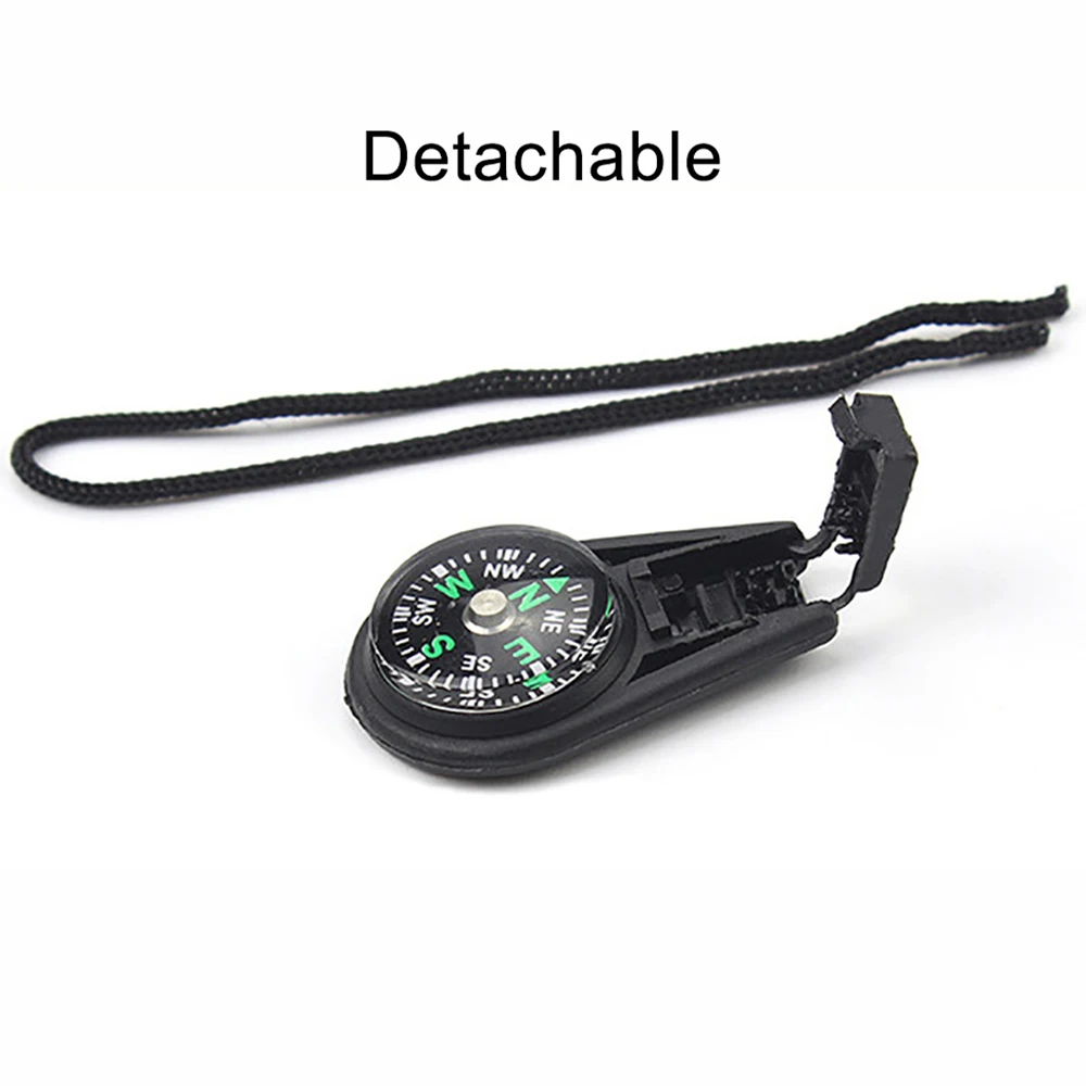 Mini Compass ABS Camping Hiking Pocket Compass Pendant Portable Navigation Climing Riding Children Gift Outdoor Survival Gear mini compass