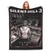 It's Bread Silent Hill 3 Throw Blanket Flannel Home Heather Throw Blankets Cozy Super Soft for Couch Bedspread  sumikko gurashi 2