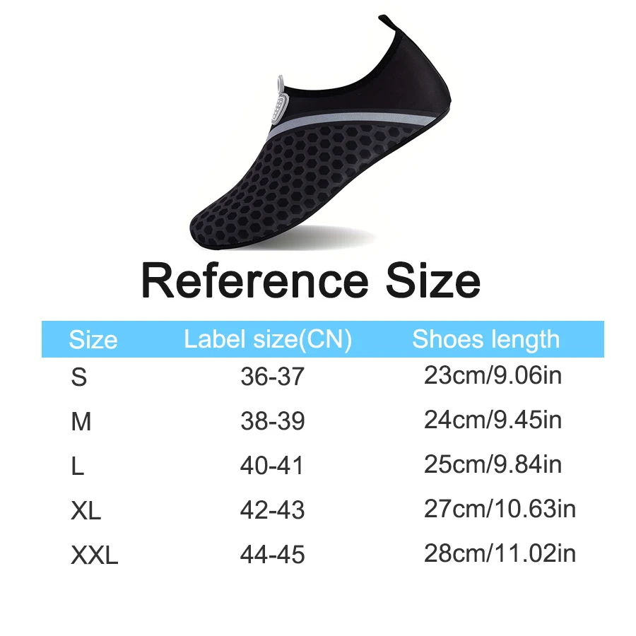 water sports shoes water shoes unisex quick-drying barefoot water shoes men women anti-slip swimming slippers seaside hiking surfing sneakers diving socks