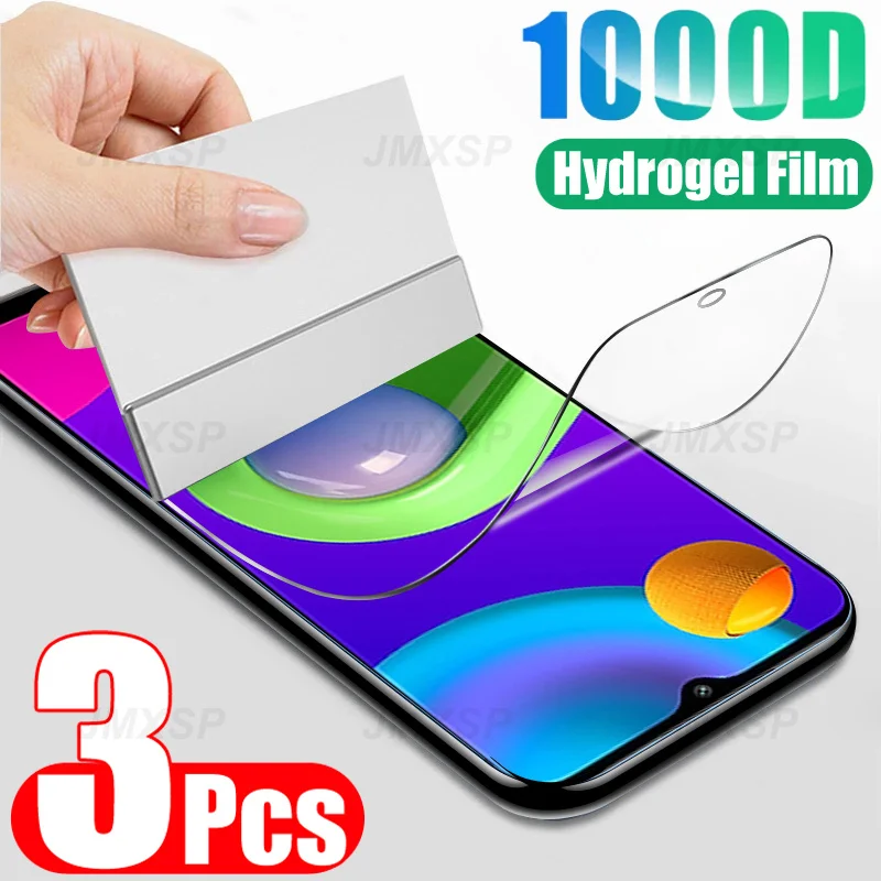 3Pcs Hydrogel Film For Samsung S10 S9 S8 Plus Lite S10e S7 Screen Protector For Samsung Galaxy Note 10 Lite 9 8 A10 A80 A90 Film