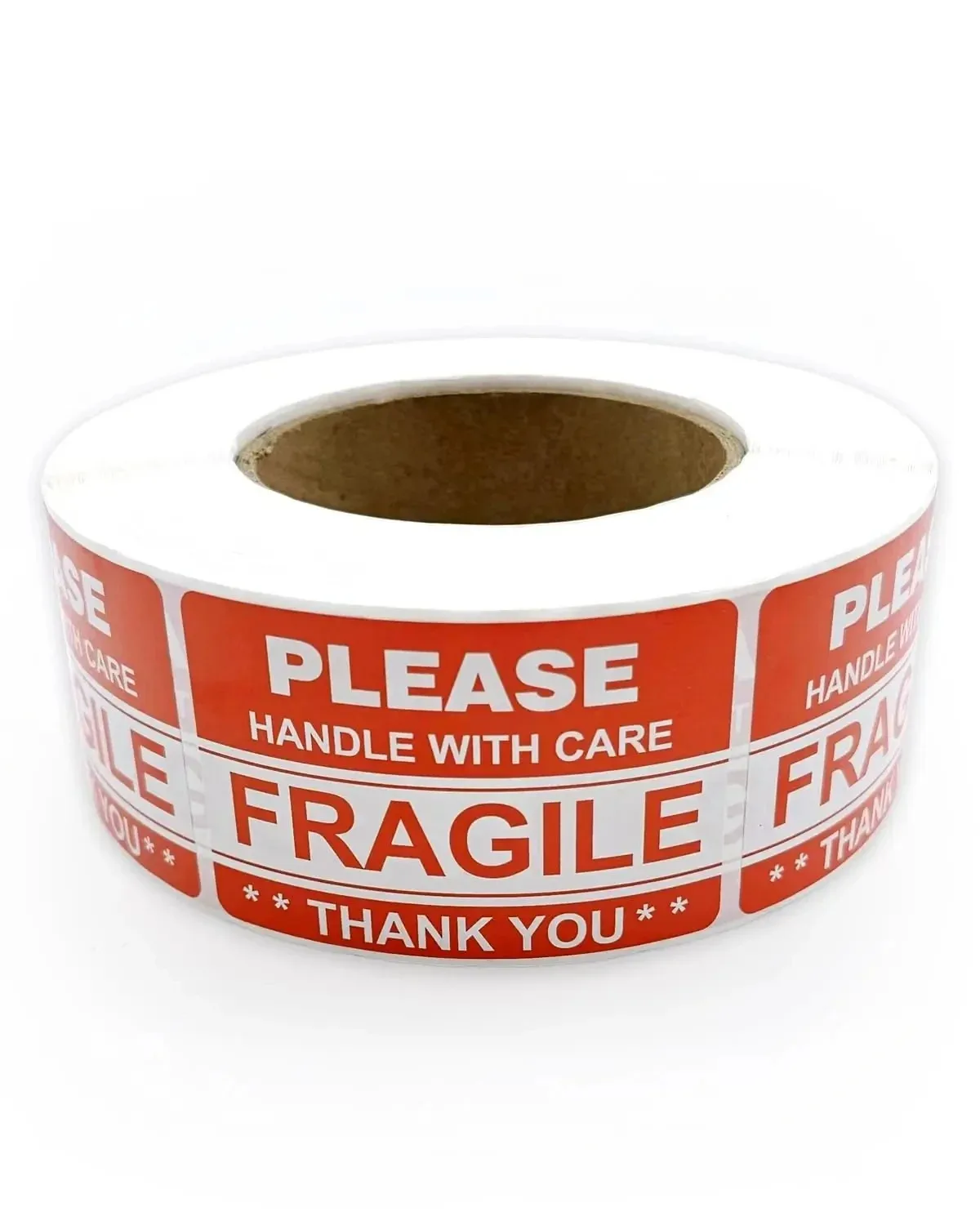 

Fragile Shipping Stickers 1000 Pieces Careful Handling of Labels Warning Thank You Stickers Permanent Adhesive Packaging Moving