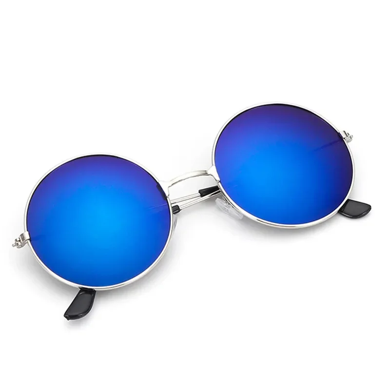 Round Mirror Sunglasses - Vintage Unisex Fashion Eyewear UV400