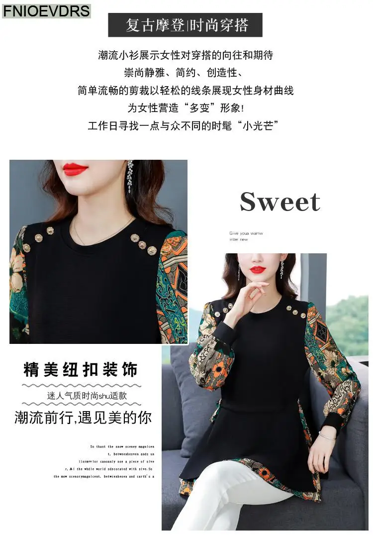 M-5XL Loose Clothes 2023 Women European Fashion Elegant Office Lady Work Button Shirt Casual Tunic Belly Peplum Tops And Blouses