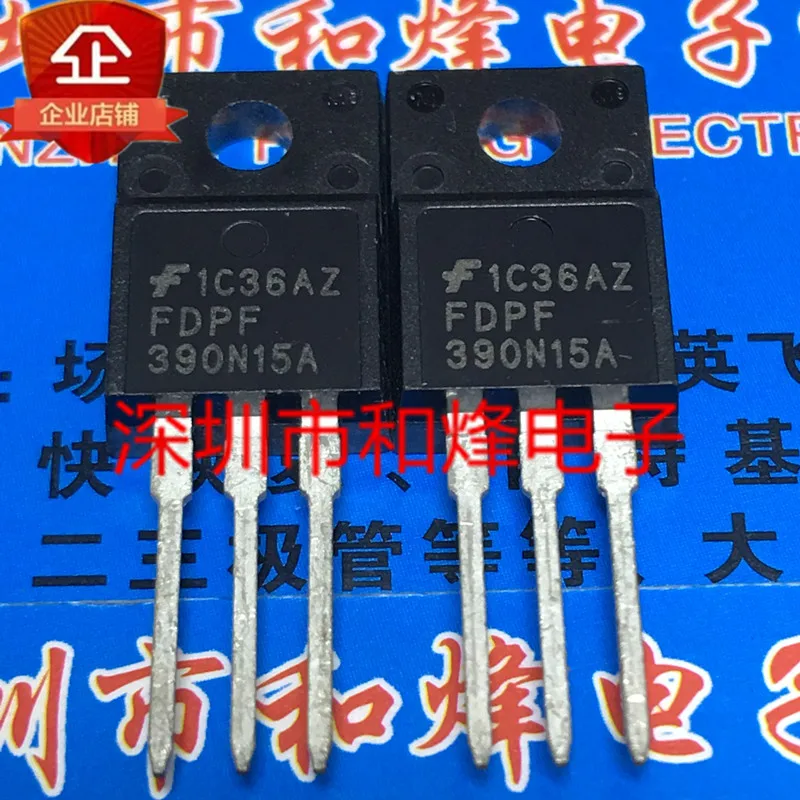 

30 шт. Оригинальный Новый FDPF390N15A TO-220F 150V 15A