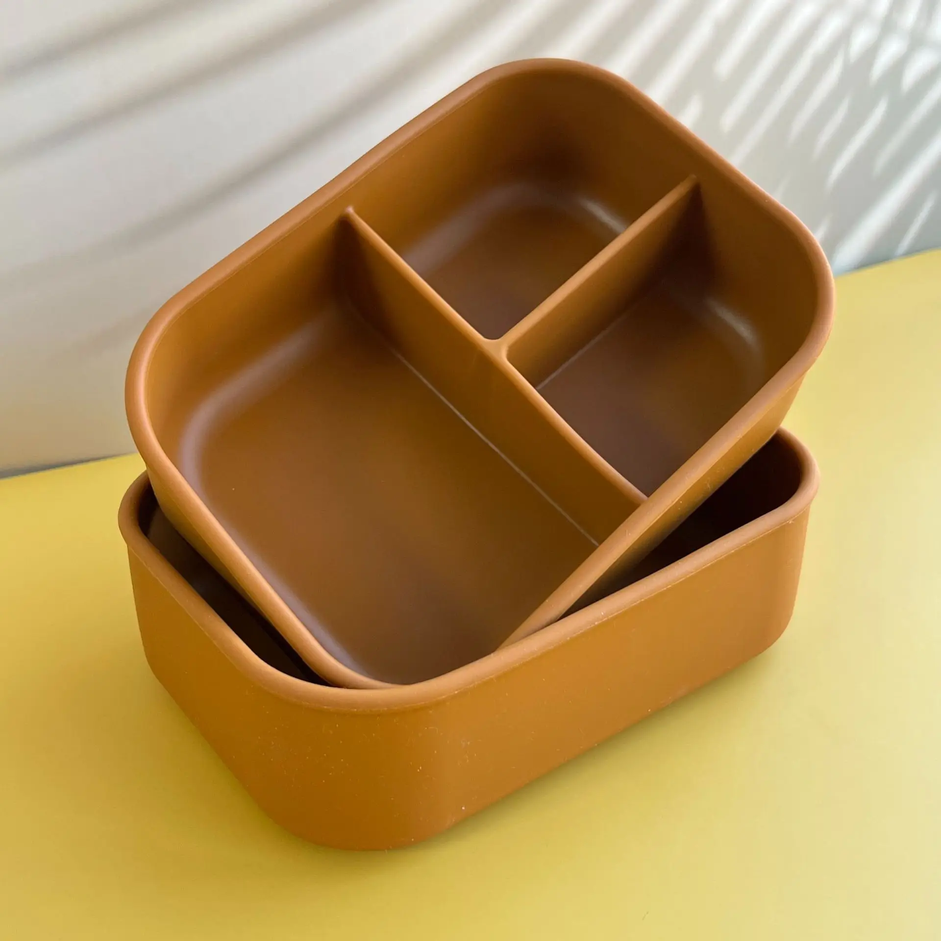 Tupperware-Filles chauffant pour micro-ondes, récipient de transport des  aliments, récipient de stockage des aliments orange à 3 compartiments -  AliExpress