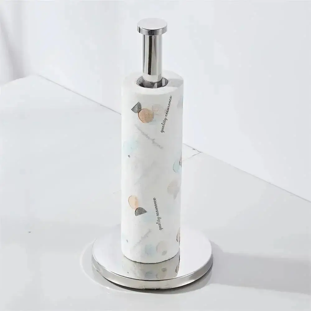 Hot Sale New Concise Design Paper Towel Holder Plastic Wrap Printing Roll Vertical Cling Film Home Friut Preservation Supplies