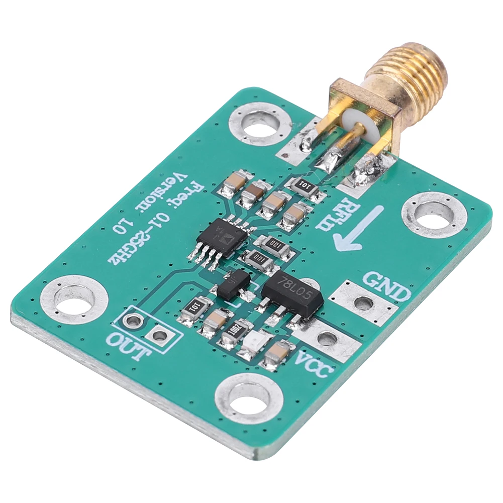 Enhanced RF Signal Power Meter with Logarithmic Detection (0.1-2.5GHz)