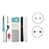 80W Plastic Welding Kit 40 Rods For Car Bumper Repairs DIY Tool Wire Mesh,Dashboard,Kayak Bumper Welder Tools 1