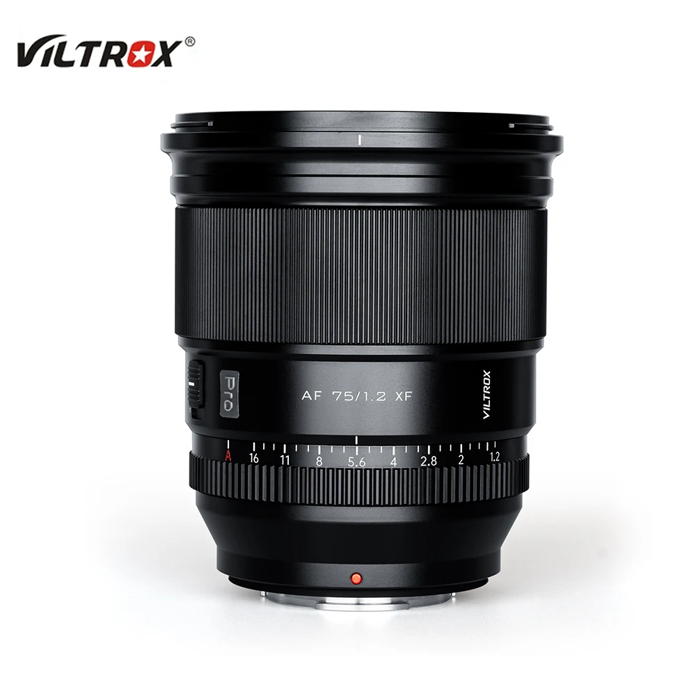 Viltrox 75Mm F1.2 Af Lens Auto Focus Portrait Aps-C Per Fuji X Fujifilm Xf Mount Obiettivi Per Fotocamera X-T3 X-T4 T100 X-H2S X-T30 X-Pro3