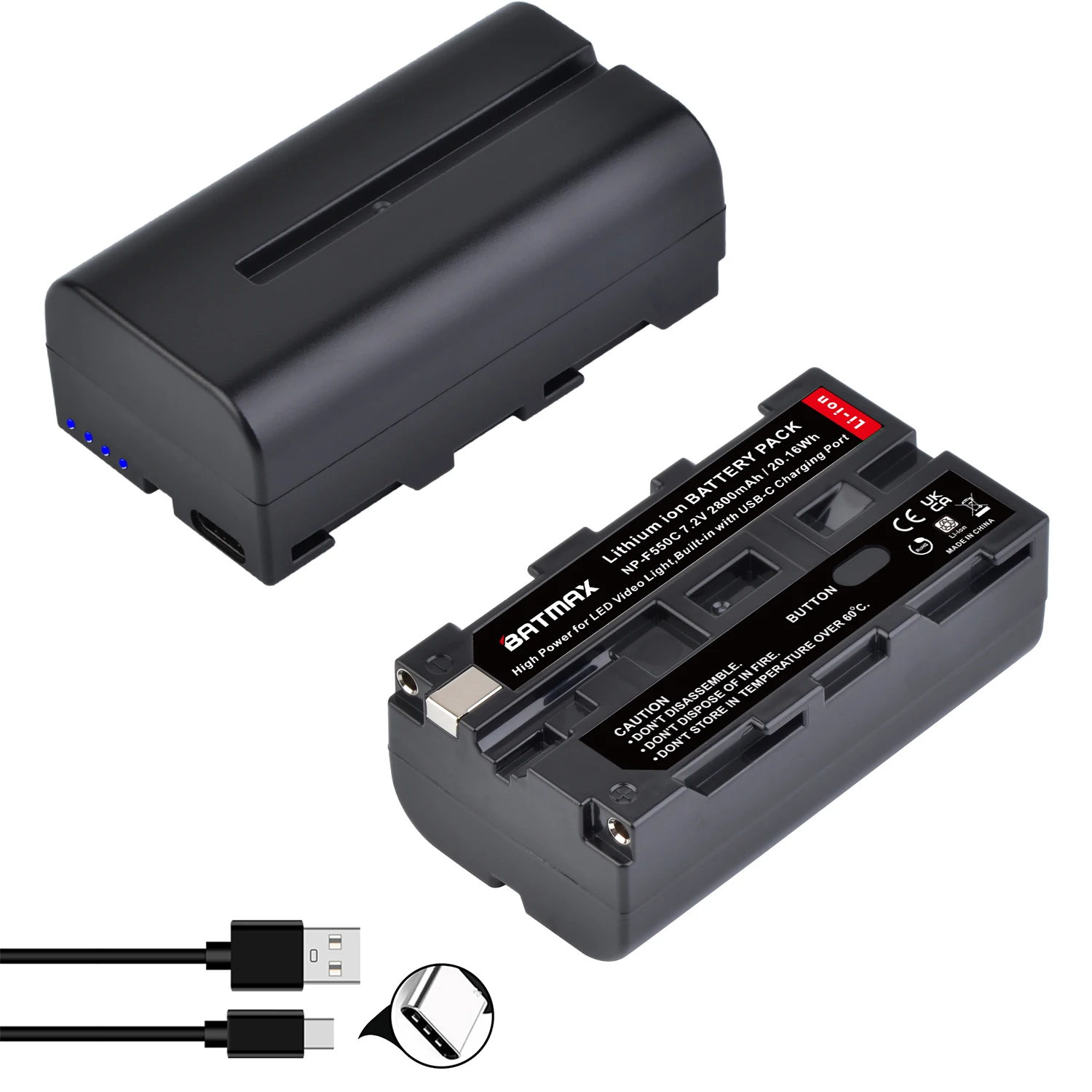 DSTE 2-Pack NP-BG1 NP-FG1 Rechange Batterie et Chargeur Compatible pour