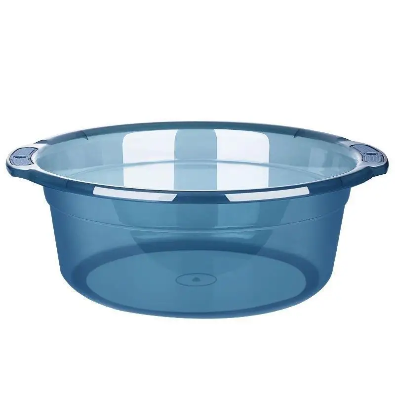 Transparent Kitchen Sink Laundry Basin Hanging Foot Bath Buet Plastic Household Items Easy to Clean Face Waing Basin