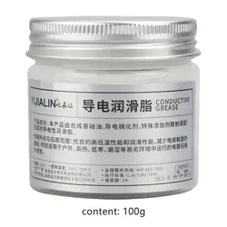 Conductive Electric Contact Grease - 100g Premium Paste for Enhanced Electrical Performance (White)
