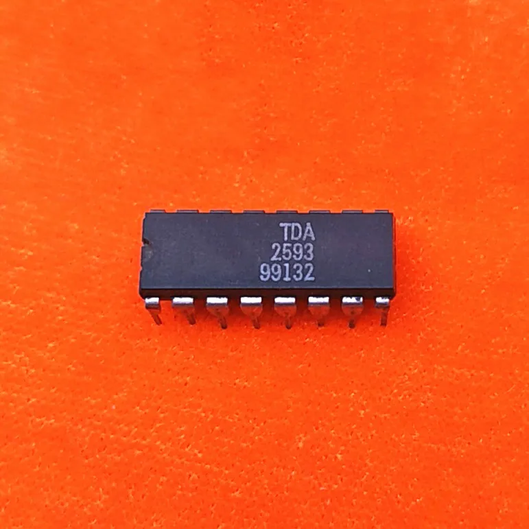 Circuit Intégré TFK TDA2593 - DIP 16 Broches, Neuf (stock Ancien) - Prix Pour 1 Pièce