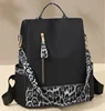 New Fashion Leopard Designer Large Capacity Travel Backpacks Women's Waterproof Nylon Shoulder Bags Totes School Bag Knapsack 3