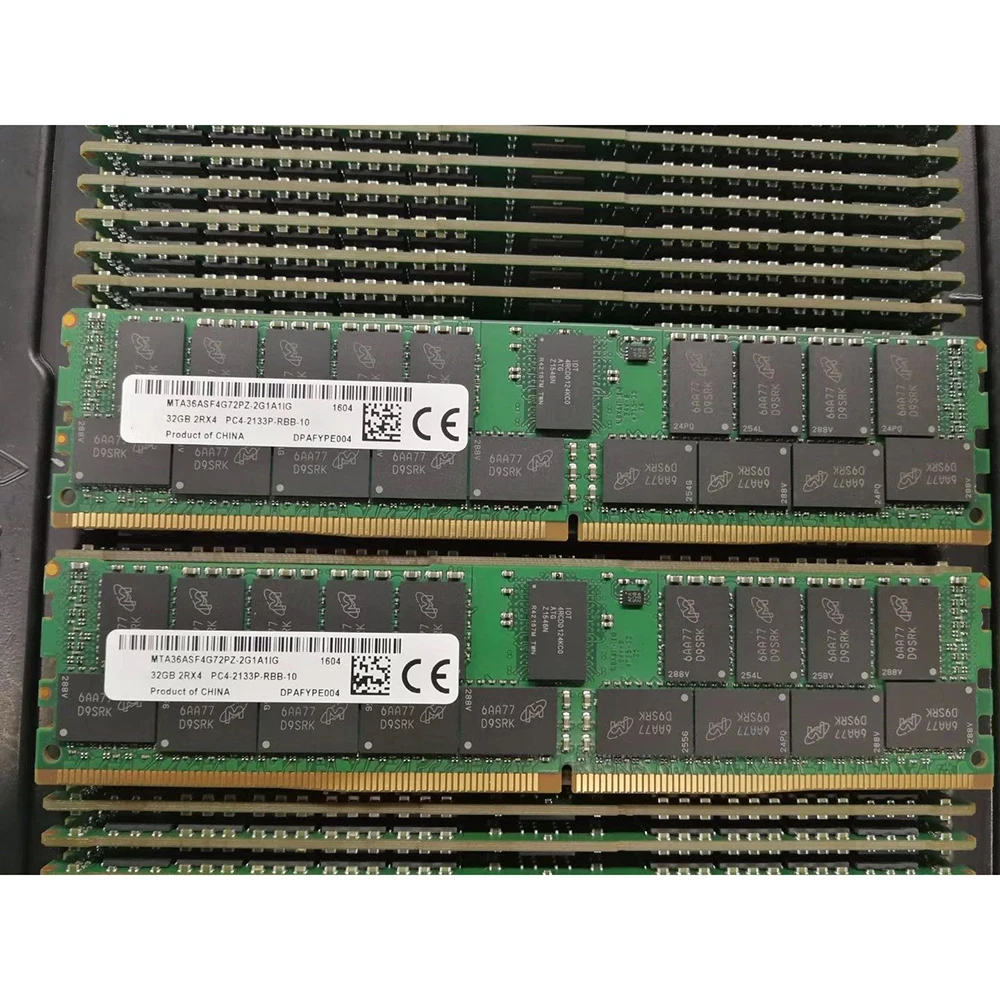 1Pcs RAM For MT 32G 32GB 2RX4 DDR4 2133 ECC REG Memory MTA36ASF4G72PZ-2G1A1IG/2G1A1IK 7 1Pcs RAM For MT 32G 32GB 2RX4 DDR4 2133 ECC REG Memory MTA36ASF4G72PZ-2G1A1IG/2G1A1IK - Image 5