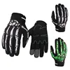 Men Cycling Gloves Outdoor Sport Racing Bike Motorcycle Ghost Skeleton Skull Bone Gloves 6