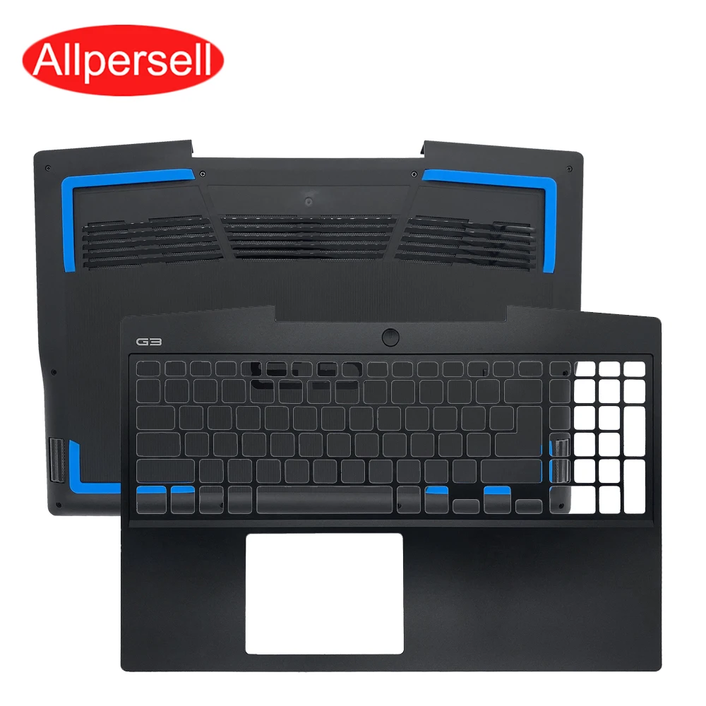 para Dell g3 3500 Portátil Resto de Palma Parte Inferior do Escudo Case Inferior Capa 0423vh 0c6jn0 0jrpm2