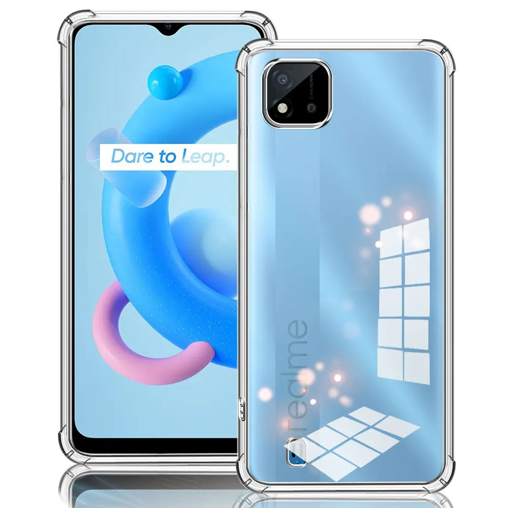 Airbag Shockproof Clear TPU Silicone Anti-Scratch Back Case Cover