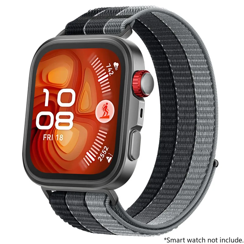 Field Nylon Loop Strap - Woven Sports Smartwatch Wristband Bracelet
