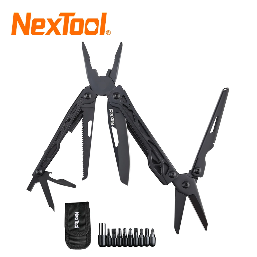 NexToolMultitoolWrenchKnifeFoldingHandToolsKit9in1Pliers