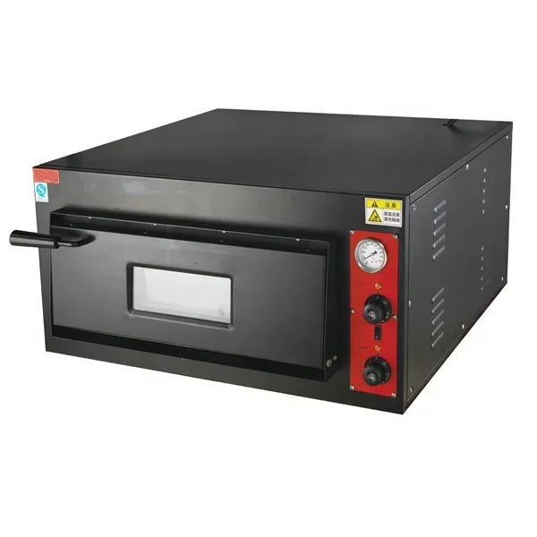Factory Lower Price Stainless Steel Body Mechanical Timer Control Professional Bakery Commercial Electric Pizza Oven