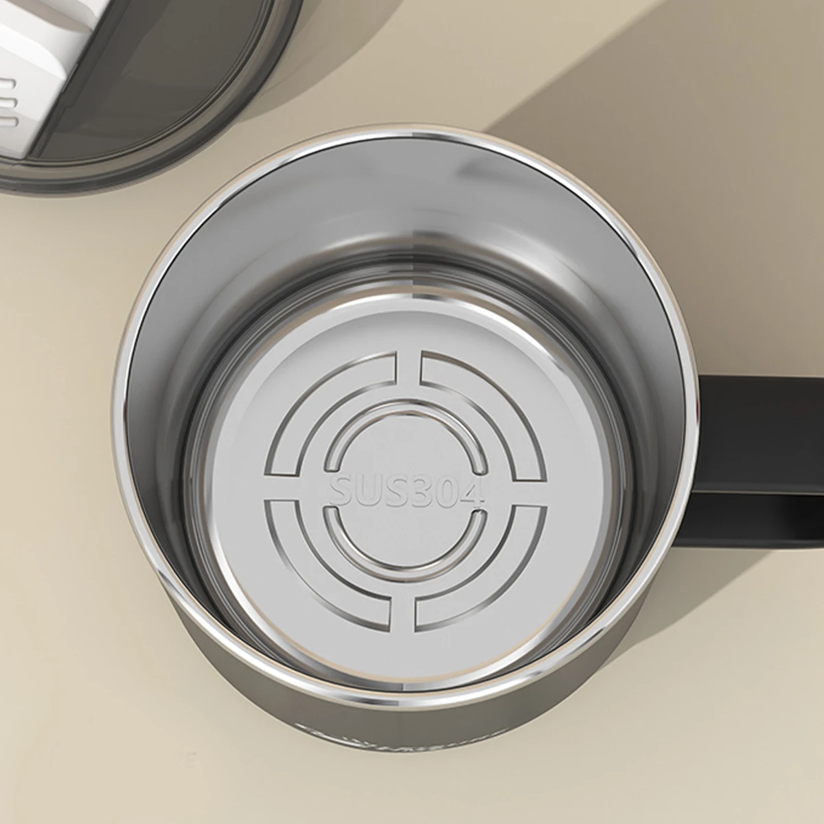 500ml Double-layer 304 Stainless Steel Insulated Coffee Cup With Handle Portable Sealed Water Cup for Student Kid